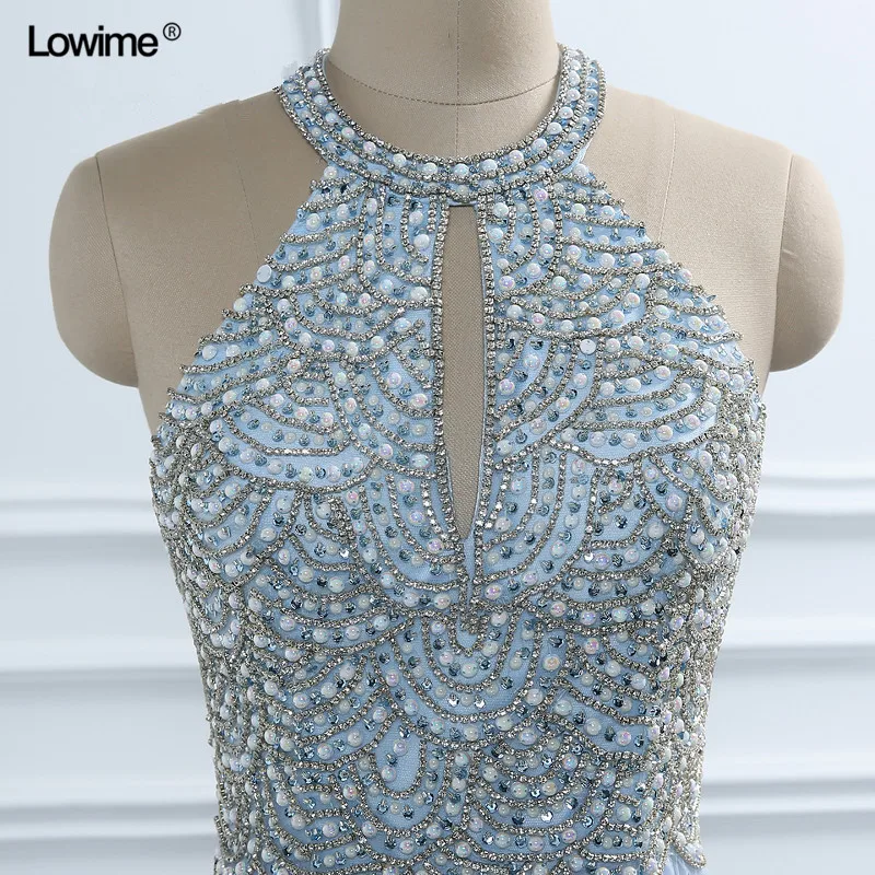 Sexy Arabic Long Light Blue Formal Evening Prom Party Dress Chiffon Abiye Turkish Evening Gowns Dresses Galajurk Avondjurk 2018  (4)