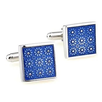 

TZG09245 Enamel Cufflink 15 Pairs Wholesale Free Shipping