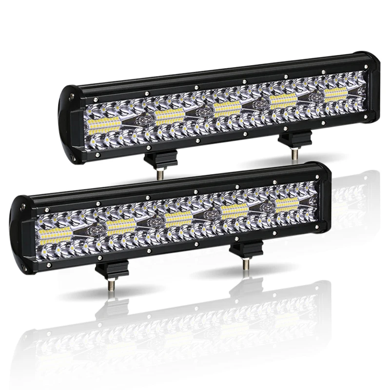 

Led Bar 300W Work Light 15" Driving Light 12V 24V Car Light Bar Combo Beams Headlights for tractor motorcycle Boat SUV ATV Lamps