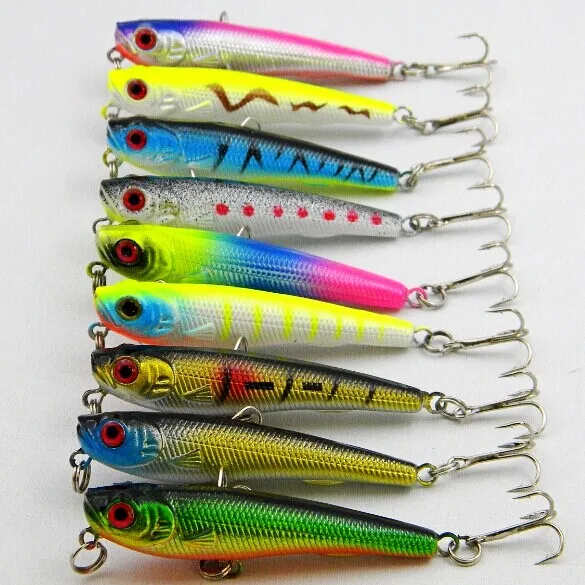 Road sub bait 7cm 6.7G small plastic hooks Fishing hooks Fishing Gifts