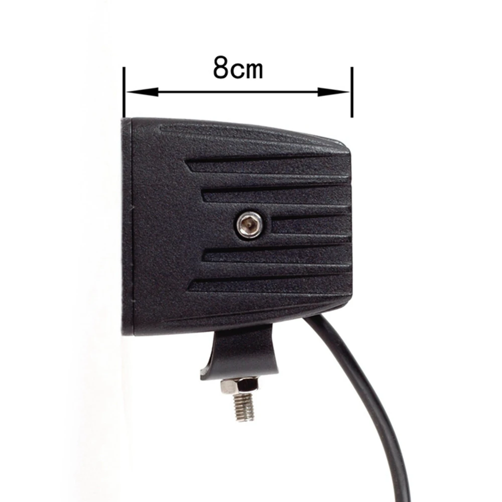 Левый и правый 2 шт. 16 Вт светодиодный куб внедорожные рабочие огни+ 1 шт. фаркоп Монтажный кронштейн для Jeep Truck 4x4 Трейлер RV SUV