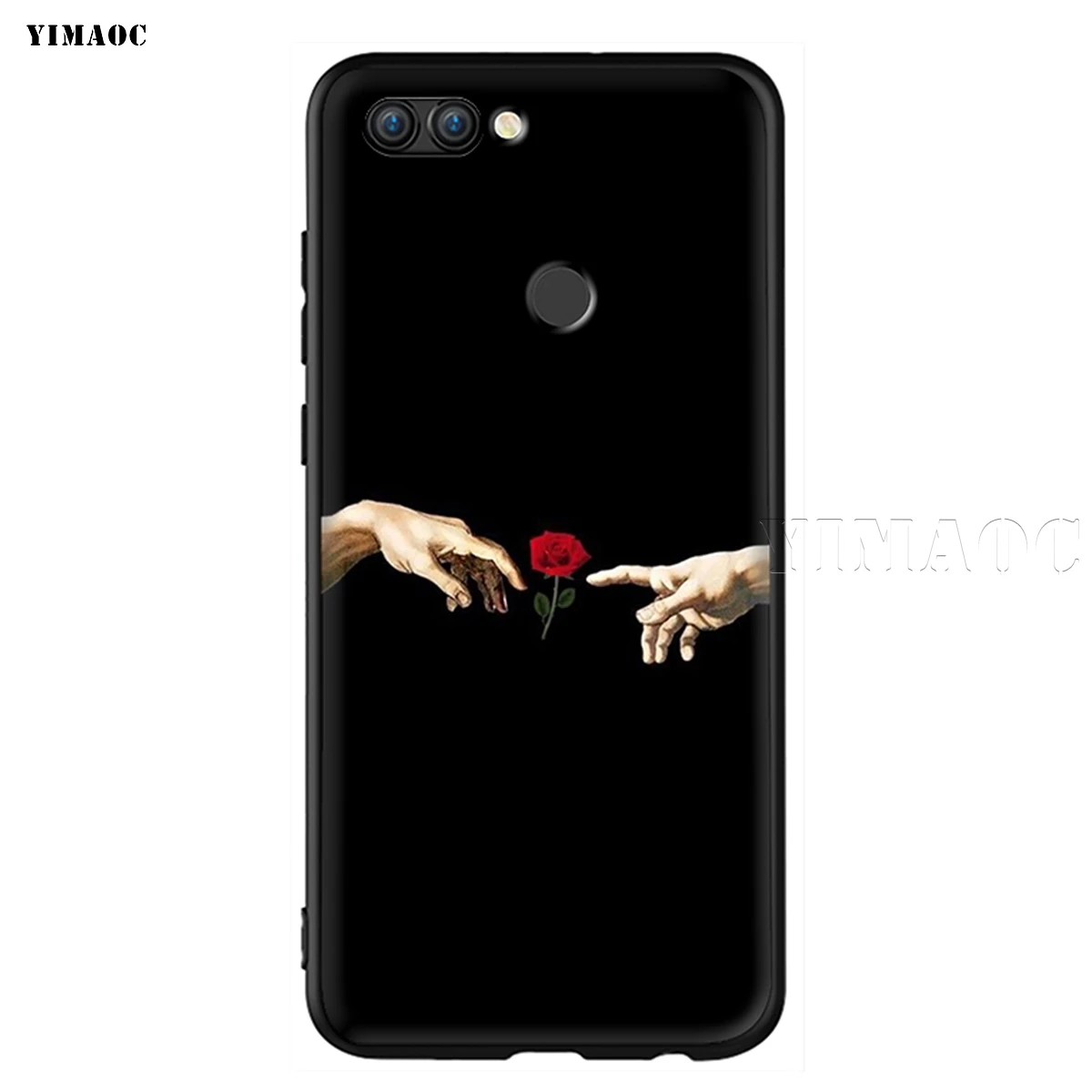 Силиконовый чехол с художественной статуей YIMAOC Michelangelo для huawei mate 10 P8 P9 P10 P20 Lite Pro P Y7 Y9 Smart Mini - Цвет: 6