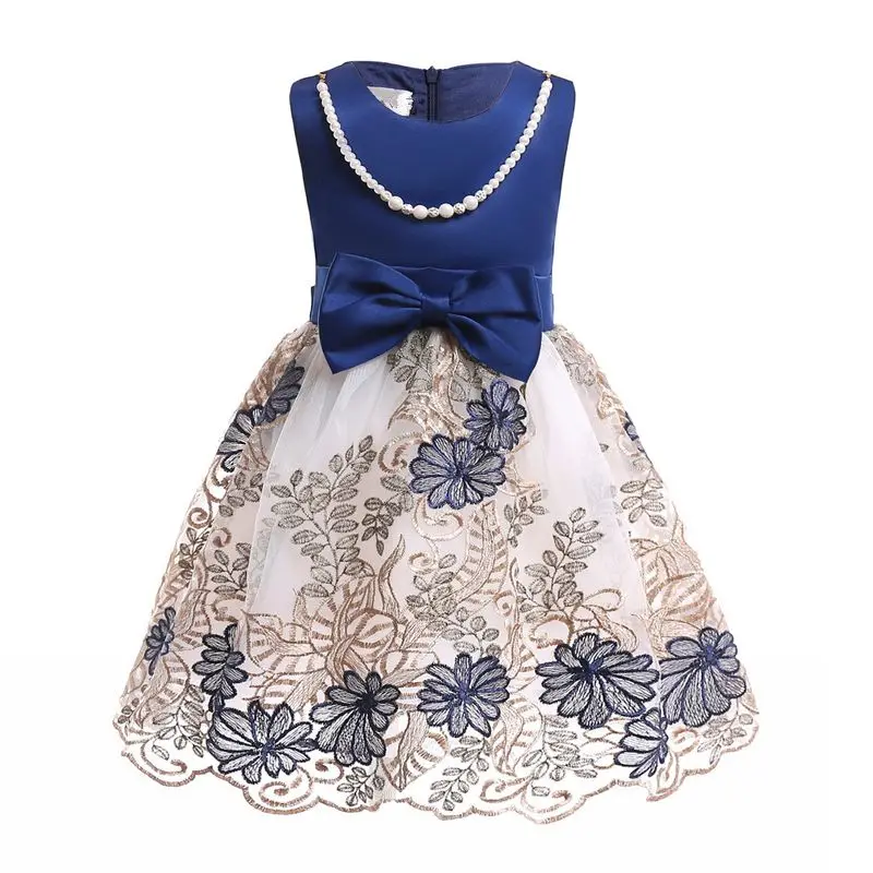 

Vintage Flower Girl Dresses Ball Gown Lace Sleeveless Wedding Pageant First Communion Dress Christmas New Year Party Costume