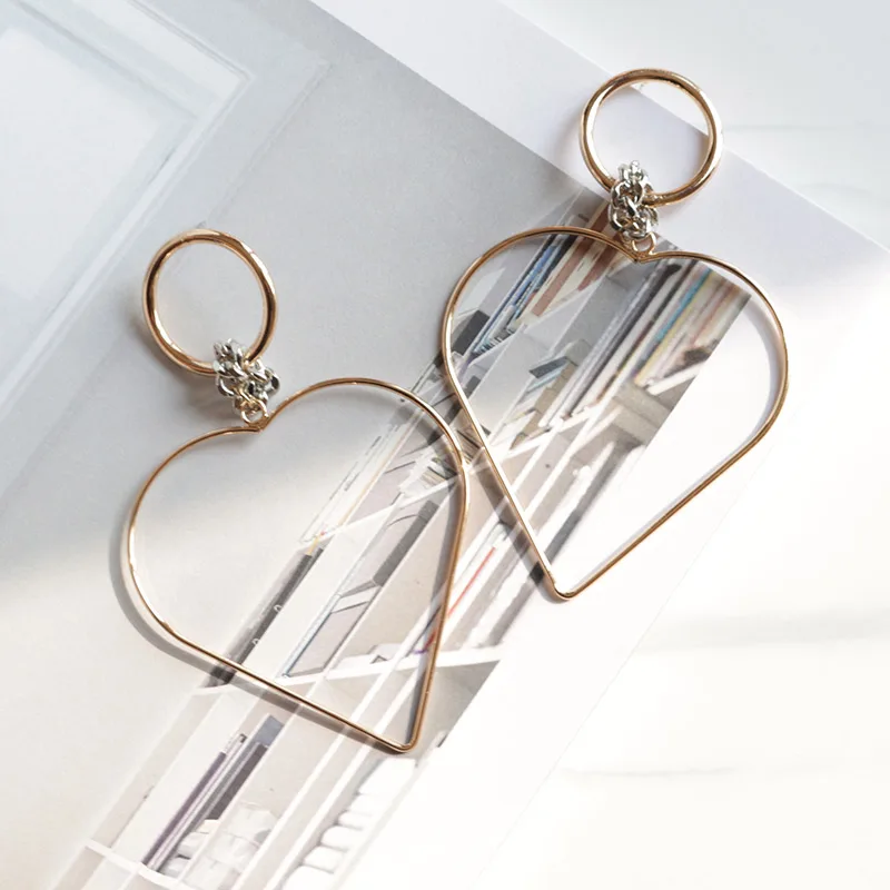 free shipping 6 pair / lot fashion jewelry accessories huge big circle