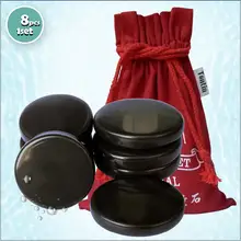 Tontin Hot massage 5A bian stone brown color stone Beauty Salon SPA tool thickened canvas bag CE and ROHS 8pcs/set Tontin Hot massage 5A bian stone brown color stone Beauty Salon SPA tool thickened canvas bag CE and ROHS 8pcs/set
