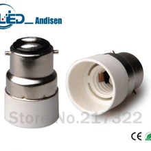 B22 для E14 адаптер переходник для розетки высокое качество Материал огнестойкий материал e14 гнездо адаптера держатель лампы