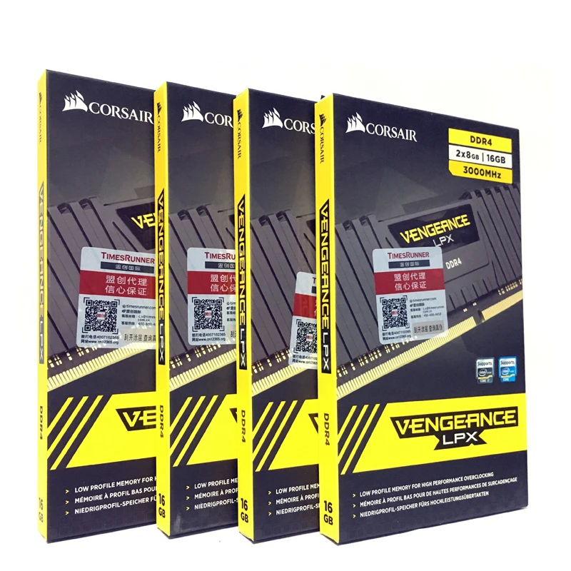 Комплект памяти CORSAIR VENGEANCE LPX 16 Гб(2x8 ГБ) DDR4 PC4 D ram 2400 МГц 3200 МГц 3000 МГц C16 модуль настольной памяти оперативная Память DIMM