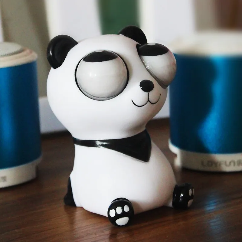 10cm Panda Anti Stress Squeeze Toys Funny Gags Practical Jokes Gadgets Joke Funny Gift Squeeze Toy  Anti Stress Kids Toys (4)