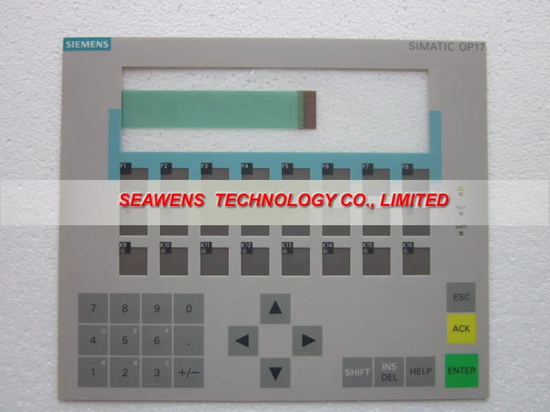 

6AV3617-1JC00-0AX2 for SlEMENS HMI OP 17 KEYPAD, 6AV3 617-1JC00-0AX2 Membrane switch, simatic op17 HMI keypad ,IN STOCK