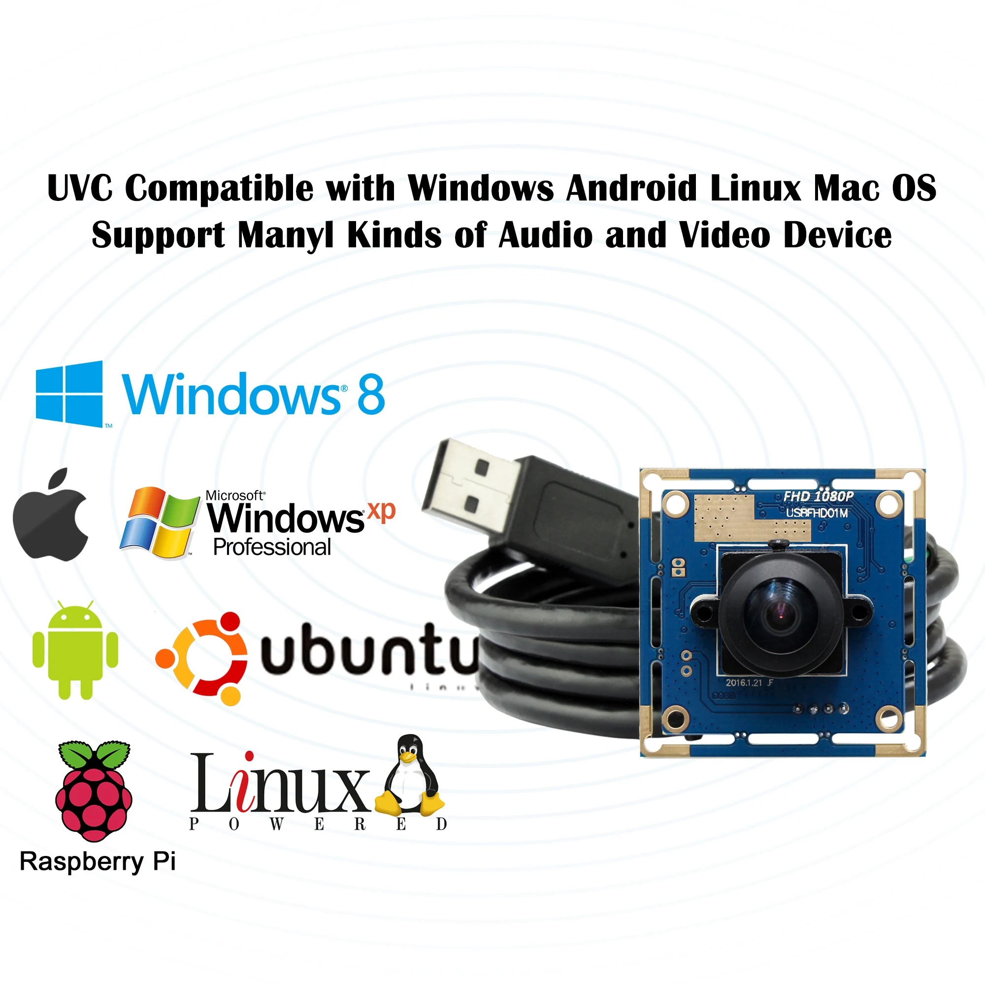 USB камера рыбий глаз ELP 2 0 МП omivison OV2710 180 градусов высокоскоростная MJPEG 30fps/60fps/120fps CMOS