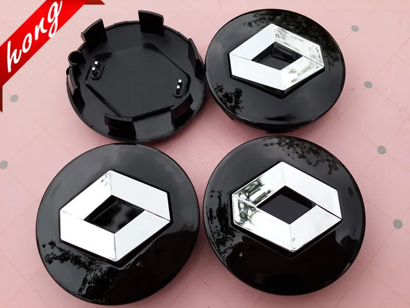 

4pcs 57mm Renault car Wheel Center Hub Cap cover 3d Badge for Koleos Logan Fluence Duster Megane Scenic Renault Auto accessories