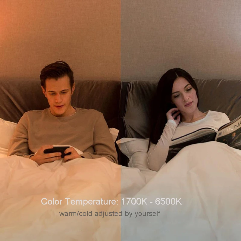 Xiaomi Yeelight Smart Светодиодный лампы E27 10 Вт 800 люмен светодиодный ночник лампа Wi Fi