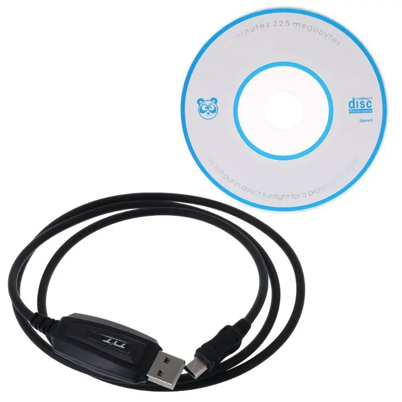 

Free Shipping New USB Programming Cable +Software CD For TYT TH9800 Mobile Radio Transceiver hot