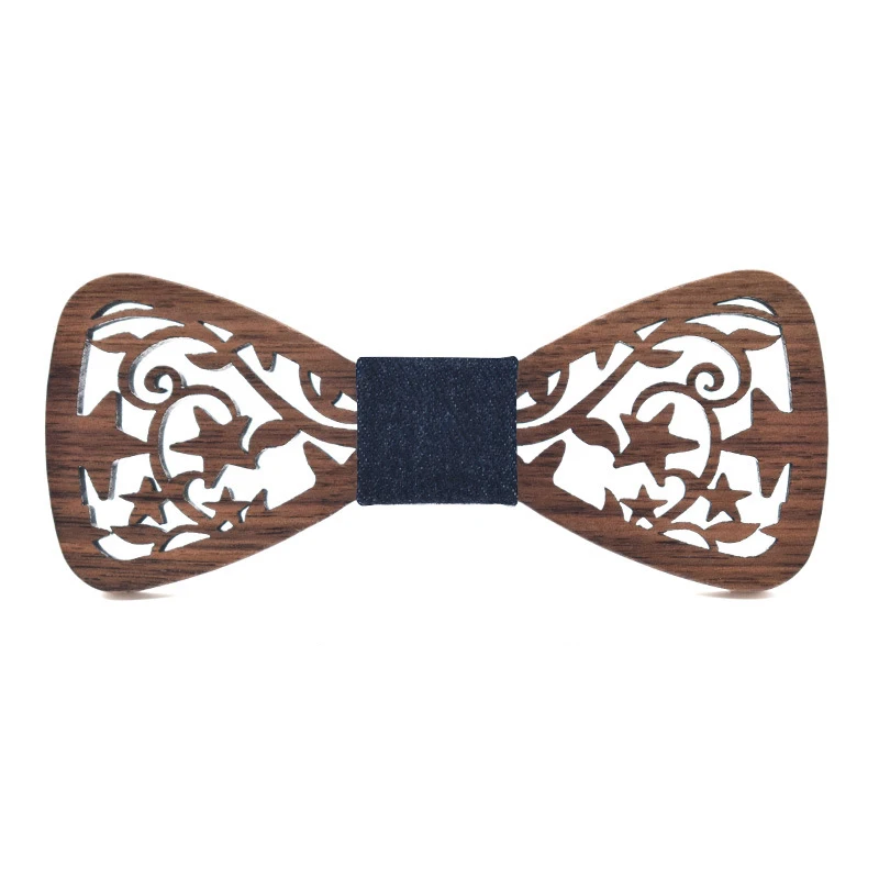 Модный ручной работы из полой древесины мужской галстук-бабочка деревянная бабочка для мужчин Модный свадебный узкий галстук-бабочка Gravatas