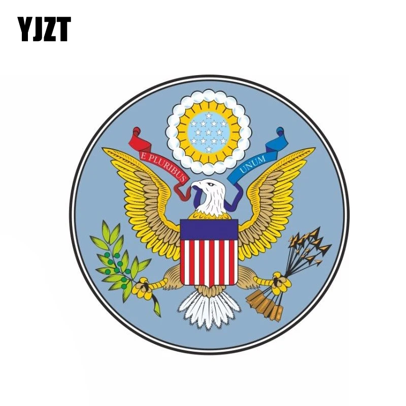 YJZT 11 см * стикер автомобиля США шлем аксессуары для мотоцикла и наклейка 6