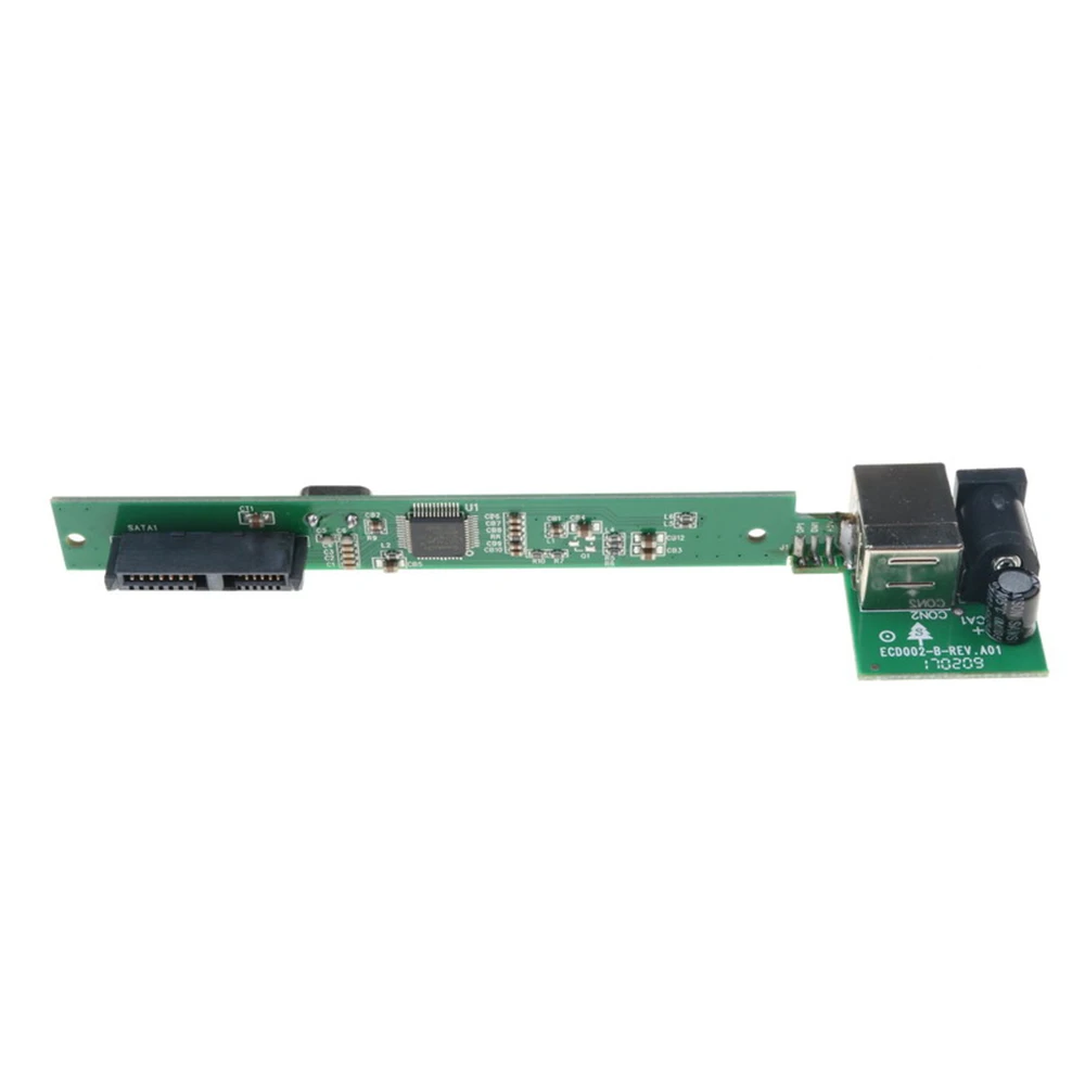 Kebidumei 12,7 мм тонкий портативный чехол для оптического привода комплект USB 2,0 Внешний Мобильный Корпус для ноутбука
