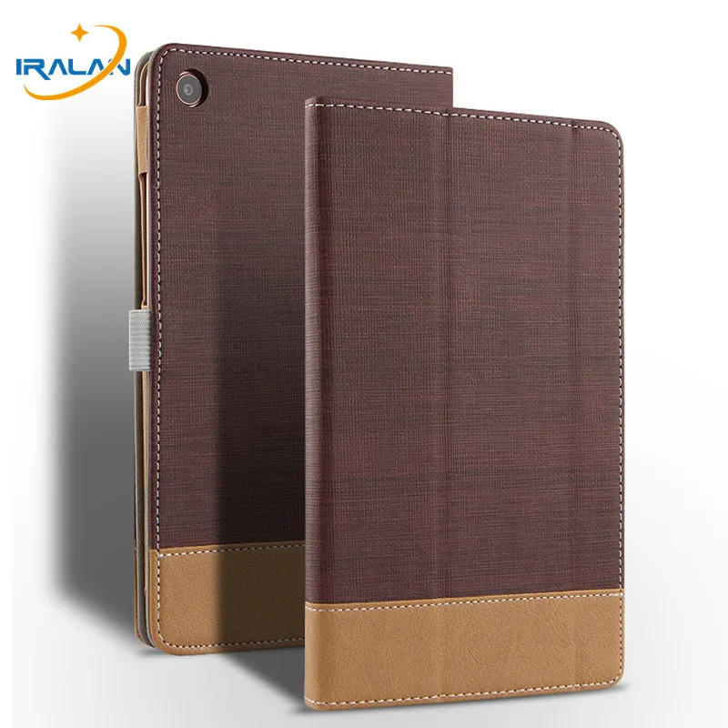 

New Canvas PU Leather Case For Xiaomi MiPad 4 plus 10.1 2018 tablet Protective Cover For Mi Pad 4 pad4 plus 10.1 inch+film+pen