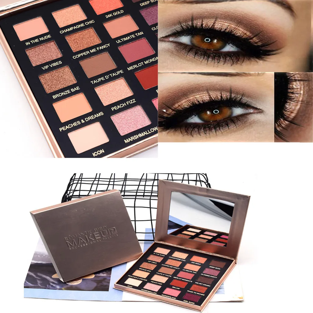 

20 Colors Shimmer Metallic glitter EyeShadow Mashed Potatoes Eyeshadow Palette Glitter Eyeshadow Cosmetics Makeup colorful