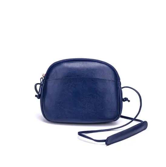 Брендовые женские сумки-мессенджеры, высокое качество, маленькая сумка через плечо из искусственной кожи, Женская сумочка, модная мини сумка через плечо - Цвет: Синий