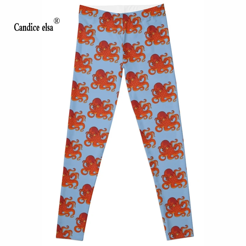 CANDICE ELSA leggings women workout female pants elastic