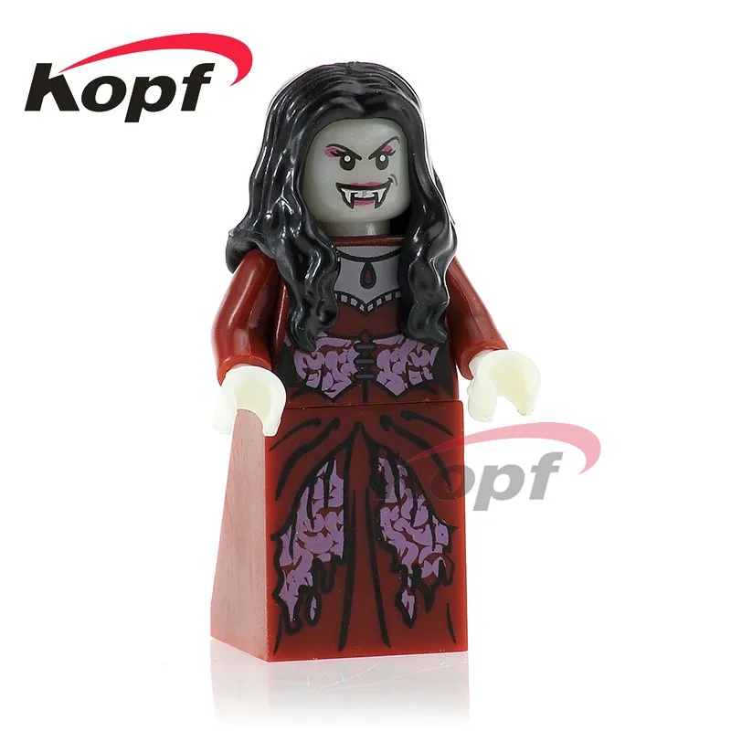 

Single Sale PG1078 Building Blocks Queen Akasha Halloween The Horror Theme Movie Werewolf Ghosts Pumpkin Man Toys for children