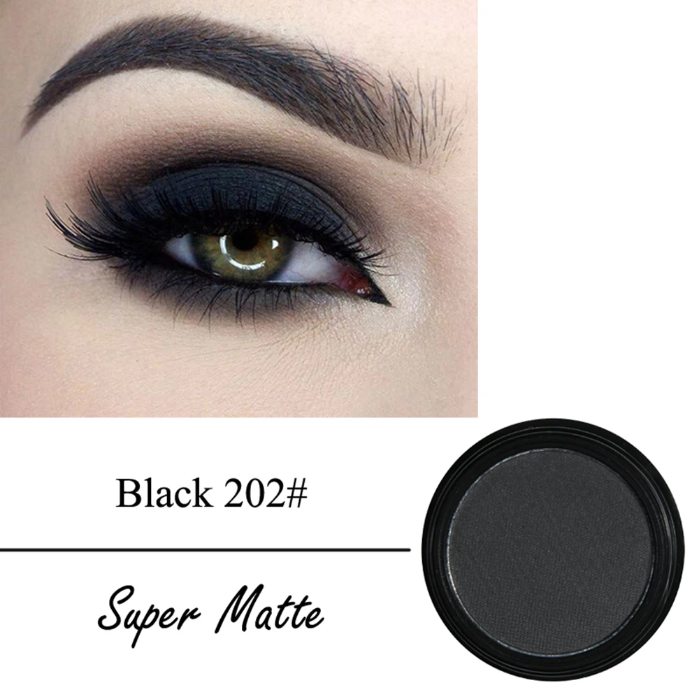 PHOERA матовые Smoky Eyes тени для век Палитра теней для макияжа Водонепроницаемый Блестящий мерцающий тени для век sombra 12 видов цветов косметический подарок для девочки TSLM2