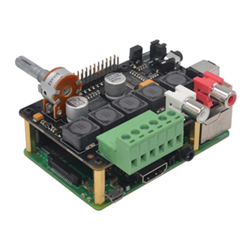 Raspberry Pi X400 ies аудио Плата расширения звуковая карта, модуль DAC для Raspberry Pi 3 Model B+/3B/Pi 2B/B