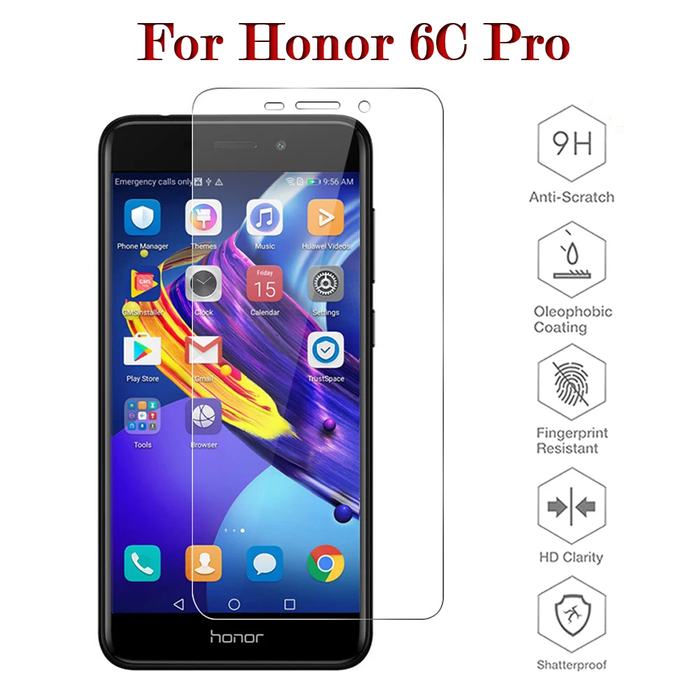 For Honor 6C Pro Glass For Huawei Honor 6 C Pro Protective Glass