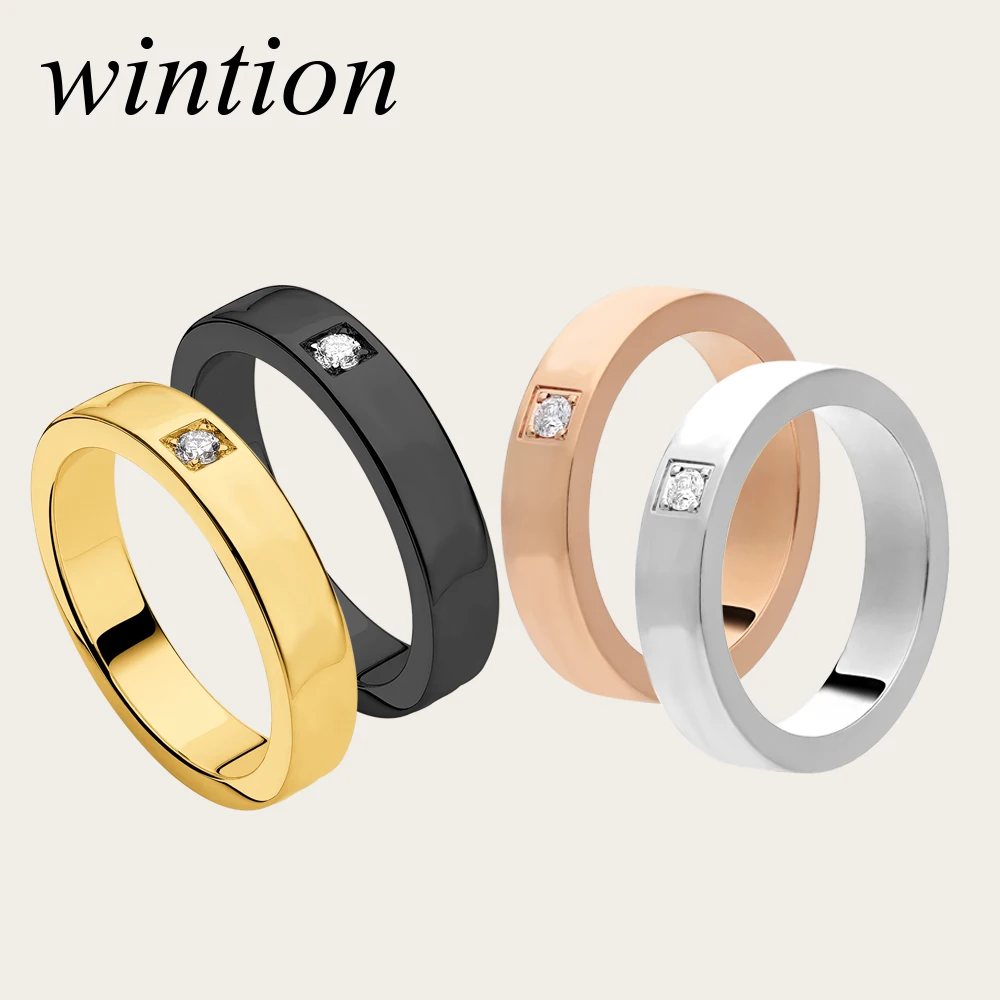 

Wintion BGL s925 ring set gift 1:1 Original 100% 925 Sterling Silver Women Free Shipping Jewelry High-end Quality Gift Have logo