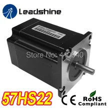 Free Shipping GENUINE Leadshine 57HS22 (57HS22-A)2-Phase NEMA23 Stepper Motor 1.5 N.m 4.0 A length 81mm shaft 6.35 or 8 mm