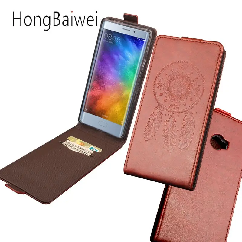 

For Xiaomi Note 2 Genuine Leather Case For Xiaomi Note 2 Vintage Flip Stand 3D Fashion Flower Cases Cover
