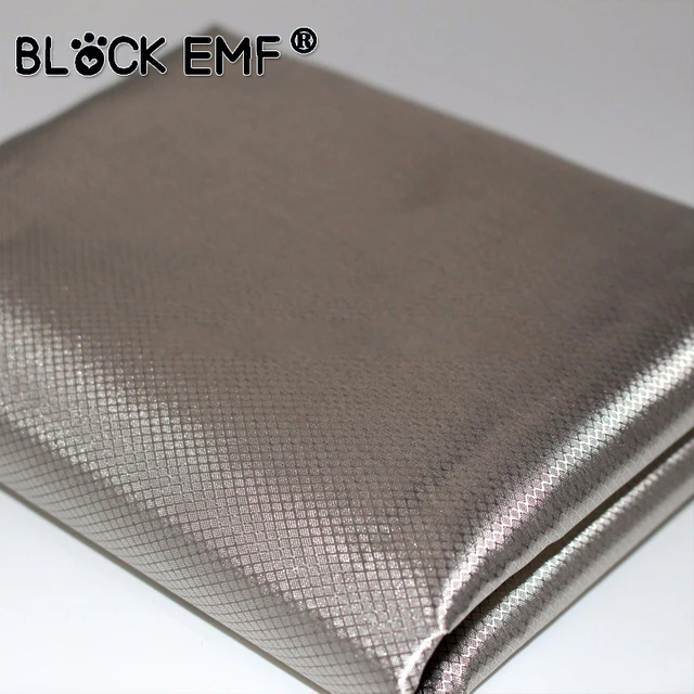 BLOCK EMF EMF RF Shielding Fabric Conductive Fabric RFID Blocking Anti  Radiation Curtain Material Faraday Fabric