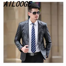 Зимний костюм из овечьей кожи кожаная куртка для мужчин модные мужские кожаные куртки и пальто Jaqueta De Couro Masculina Chaqueta Hombre