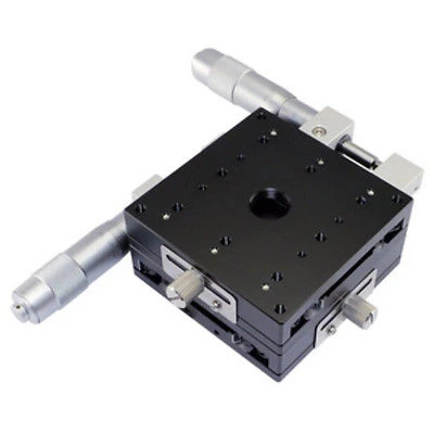 Micro XY Linear Stage x 80x80mm-cross-roller bearing 