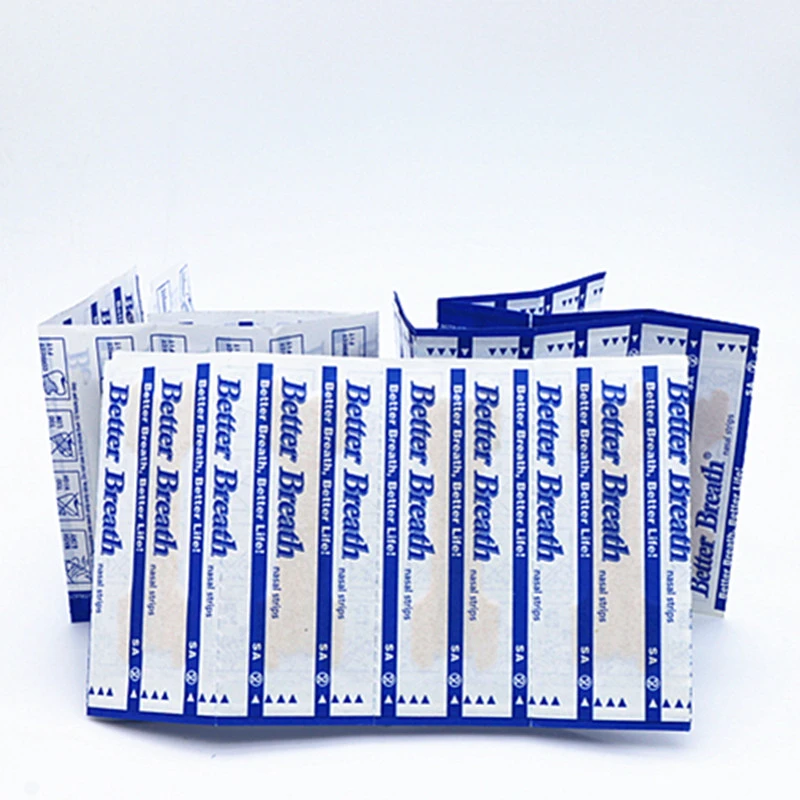 Produtos de Cuidados de Saúde Aliviar a Congestão Tiras de Respiração Caixas Lote 66x19mm Parar Ronco Nasal Não-tecido Melhores 3000pcs = 100 - 7 Beleza e saúde