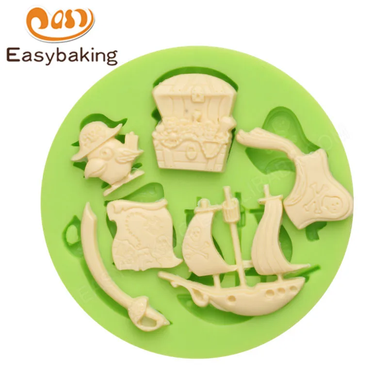 ES-0839 One Piece Series Silicone Molds Fondant Moulds for cake decorating