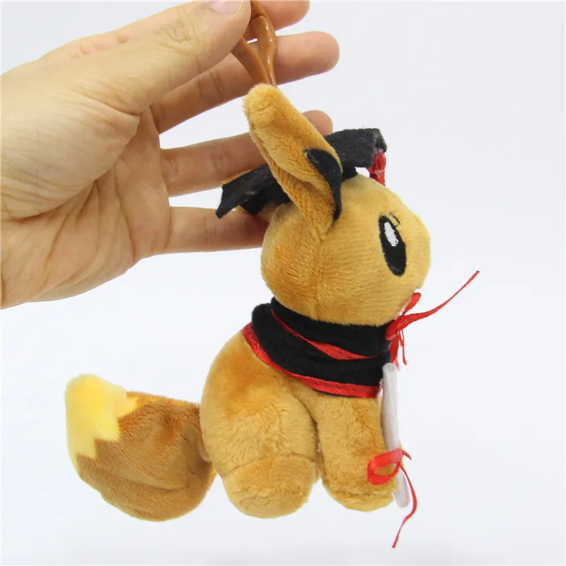 10 шт./партия, 10 см, аниме Eevee, плюшевая кукла eievei, фигурка, мягкая плюшевая игрушка высокого качества, кавайная подушка для подарков