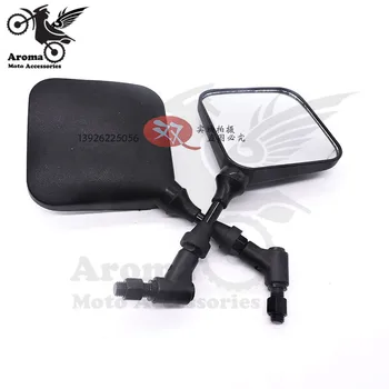 

Square black unviersal brand motorcycle accessories for suzuki benelli yamaha KTM motocross rearview mirror moto side mirrors