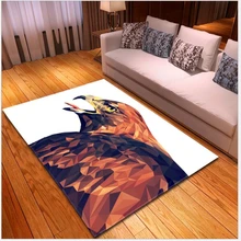 AOVOLL коврики и ковры для дома, гостиной, 3D ковер с животным рисунком, коврики для спальни, столовой, Рождественский ковер, ковер для детской комнаты