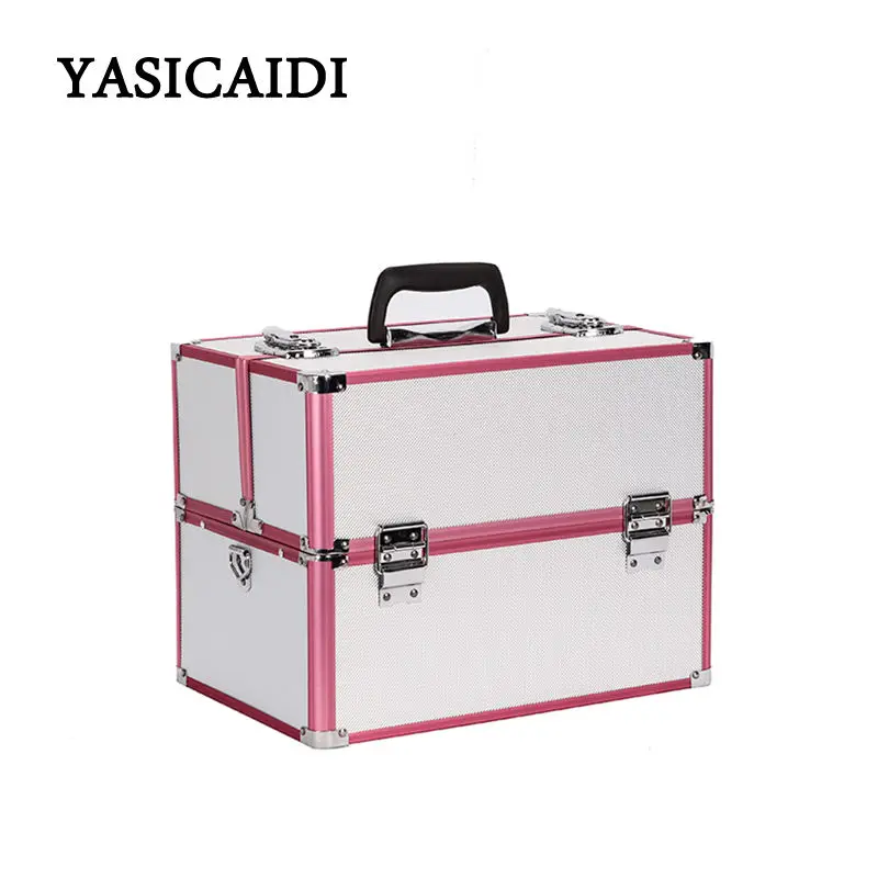 

Women Cosmetic Box Designer High Quality Portable Cosmetic Bag Large Capacity PU Cosmetic Case Travel Makeup Organizer Bag