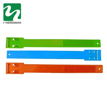 

10 Pcs Farm Cattle Foot Ring Multicolor Cattle Identification Tape Cow Feet Ring Cattle with Signs Cattle Farm Equipment