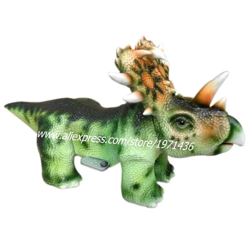 

2018 New Design Outdoor Playground Funny Coin Operated Dinosaur Scooters Walking Kids Rides