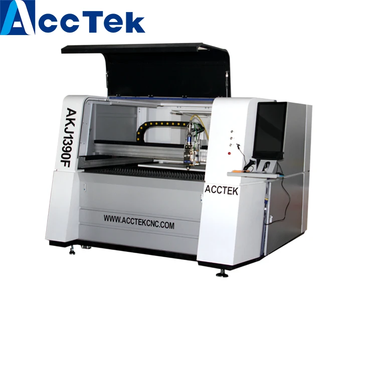 High precision mini small fiber laser cutting machine price with metal