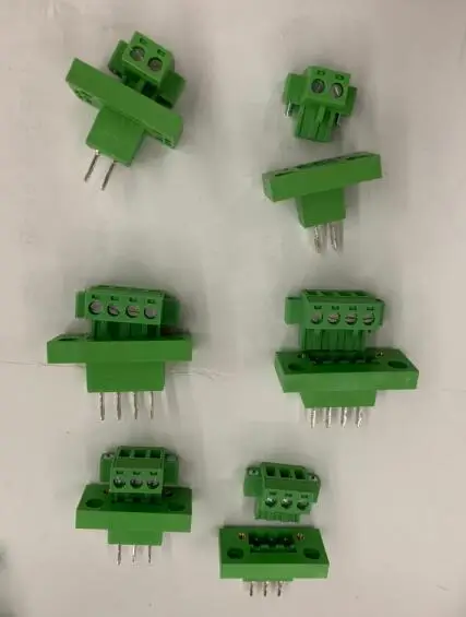 

10pairs Wall terminal 2EDGWB-5.08-2P - 10P, pluggable terminal pluggable terminal block 2P3P4P5P6P7P8P10P