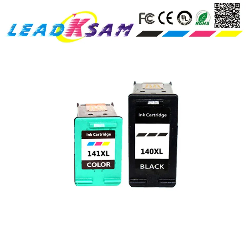 LEADKSAM Replacement for HP 140XL 141XL ink cartridge HP140 FOR HP141 5363 D4263 6413 J5783 C4283 C4343 C5283 D5363 printer | Компьютеры и