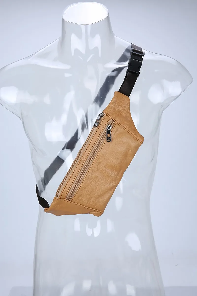 QiBoLu, корова, натуральная кожа, Мужская поясная сумка, сумка на пояс, мужская сумка, для путешествий, наличные, для карт, Pochete Bolso Cintura Homme Borsa MBA20