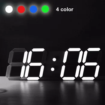 

Electronic LED Digital Alarm Clock Lamp Clock Can Adjust the LED Brightness Automatically in Night