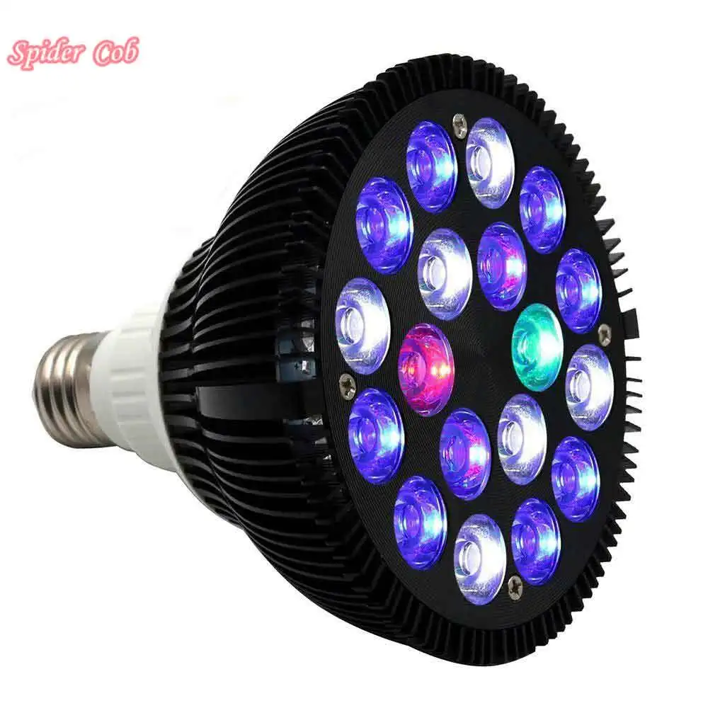 Full Spectrum 18 Watt Aquarium Light Bulb PAR38 E27 for Fish Tank
