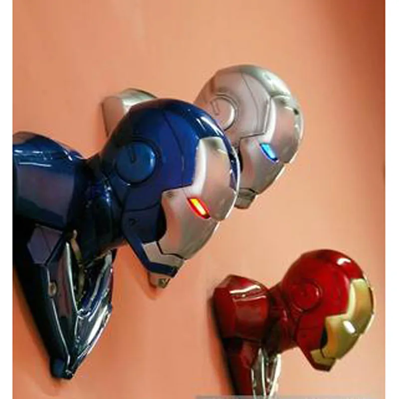 

SOSO COOL! 1/ 3 Scale Iron Man Sideshow MK3 Tony Strak Iron man hanging bust eyes can light painting finished product model