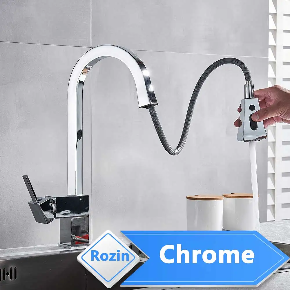 Chrome kitchen Tap